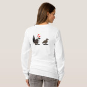 Sage Grouse Love T-shirt (Achterkant volledig)