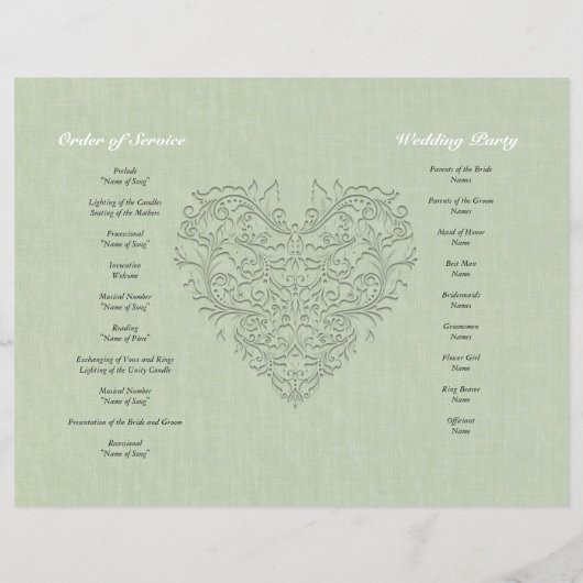 Sage HeartyChic (Achterkant)