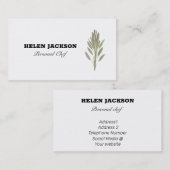 Sage Herbs Culinaire Chef Catering Visitekaartje (Voorkant / Achterkant)