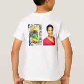 SAGE IN DE ZOMER. / P G Kinderen Basic T-shirt (Achterkant)