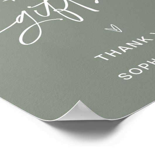 SAGE-Kaarten en cadeaubonnen Poster (Hoek)