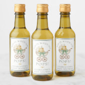 Sage Koets Pop Het Als Ze Popt Label Wijn Etiket (Flessen)