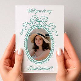 Sage  Kralen Lijst Bow Bruidsmeisje Voorstel