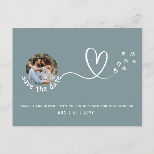 SAGE | Krap budget? Kies voor een PHOTO Save the D Briefkaart (Voorkant)