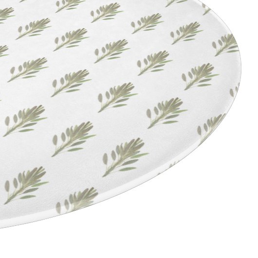 Sage-kruid botanische plant greenery Kitchen Snijplank (Hoek)