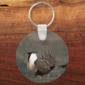 Sage-kruidstrutting Sleutelhanger (Voorkant)