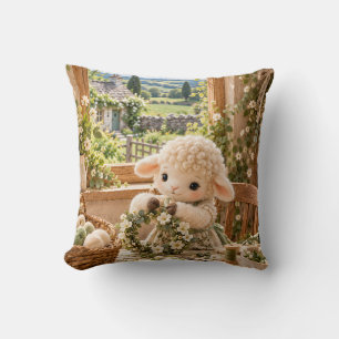 Sage Lam Daisy Krans Cottage Tuin Kussen