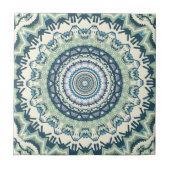Sage Lavender Mandala Tegeltje (Voorkant)