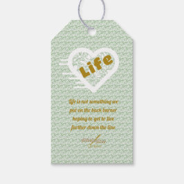 Sage Life Gift Label van Adiela Akoo Cadeaulabel
