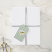 Sage Life Gift Tag van Adiela Akoo Cadeaulabel (Met Touw)