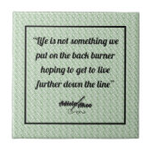 Sage Life keramische Tegel van Adiela Akoo Tegeltje (Voorkant)