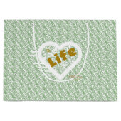 Sage Life Large Gift Bag by Poet Adiela Akoo Groot Cadeauzakje (Voorkant)