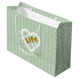 Sage Life Large Gift Bag by Poet Adiela Akoo Groot Cadeauzakje