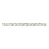 Sage (Light, Medium, Dark), White Diagonal Stripes Satijnen Lint (Voorkant)
