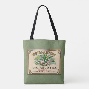 Sage Lily van het Franse perfume van de Valley Tote Bag