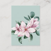 Sage | Magnolia WEDDING Hotelgegevens Accommodatie Informatiekaartje (Achterkant)