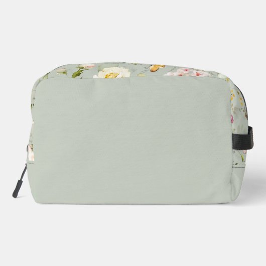 Sage Maid of Honor Script Naam Accessoire Gift Toilettasje (Achterkant)