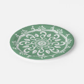 Sage Mandala Papieren Bordje (Gekanteld)