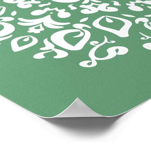 Sage Mandala Poster (Hoek)