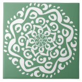 Sage Mandala Tegeltje (Voorkant)