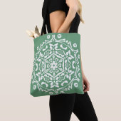 Sage Mandala Tote Bag (Dichtbij)