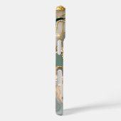 Sage Marmer Hoesje Goud Abstract Luxe (Achterkant / Rechts)