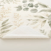 Sage Meadow Botanische sherpa deken (3/4)