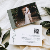 SAGE Minimale aankondiging van het Elopement Weddi