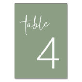 Sage minimalistisch script Vrijgezellenfeest plat Kaart (Voorkant)