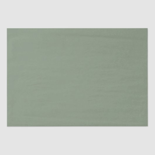 Sage Moss Green Special Occasion Tissue Paper Tissuepapier (Voorkant)