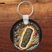 Sage My Space and My Attitude Smudging Cleansing A Sleutelhanger (Achterkant)