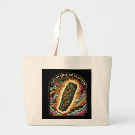 Sage My Space en My Attitude Smudging Cleansing A Grote Tote Bag