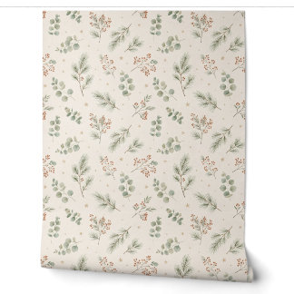 Sage Noel botanische verwijderbare behang