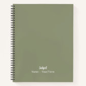 Sage Notitieboek (Voorkant)