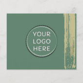 Sage Ocher Online Store Small Business Bedankt Flyer (Achterkant)