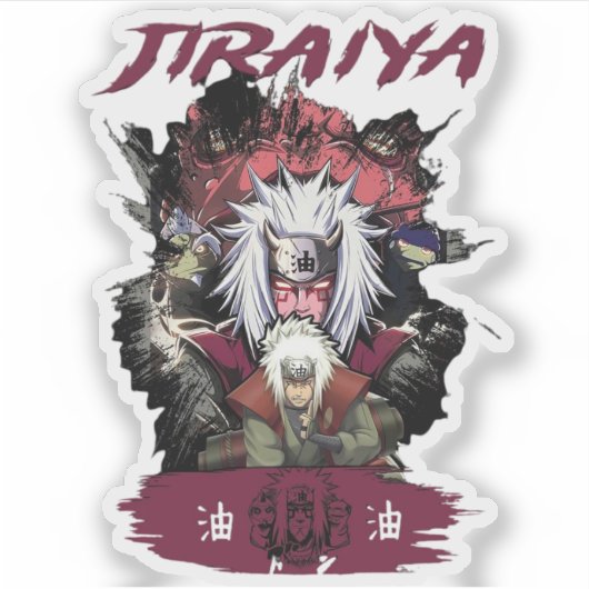 ⚔️ Sage of the Toads Sticker – Epic Anime (Voorkant)