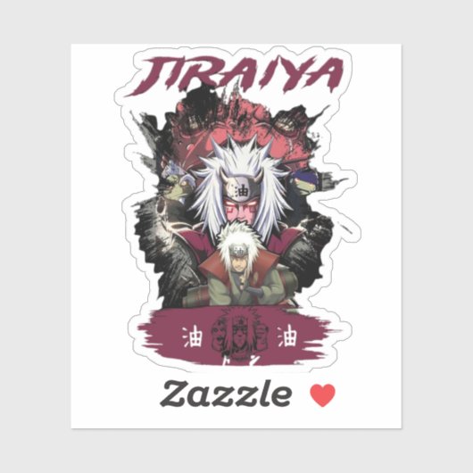 ⚔️ Sage of the Toads Sticker – Epic Anime (Vel)