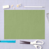 Sage Olijfgroen Effen Kleur Tissuepapier (Craft)