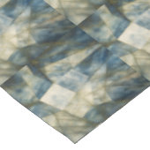 Sage Olijfgroen Goud Geometrisch Abstract Natuurli Tafelkleed (Gekanteld)