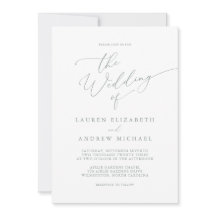 Sage Olive Green Minimalist Weddenschap