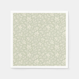 Sage Paper Napkins  Servet