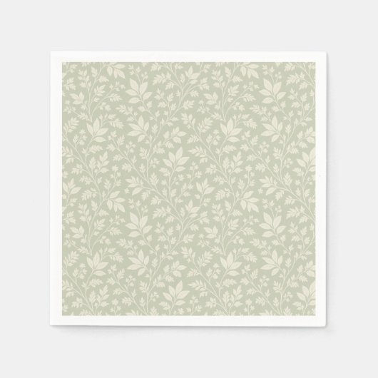 Sage Paper Napkins Servet (Voorkant)