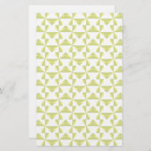 Sage Pinwheels Briefpapier (Voorkant / Achterkant)