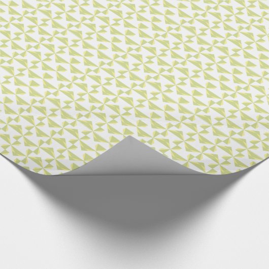 Sage Pinwheels Cadeaupapier (Hoek)
