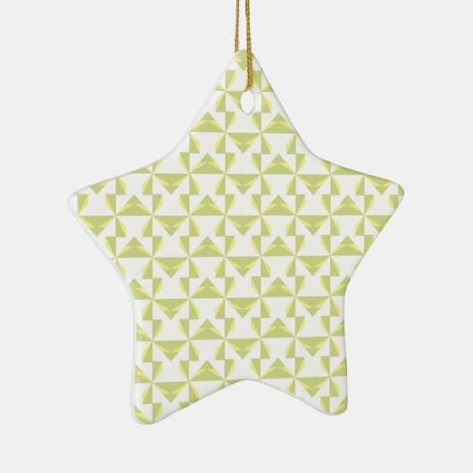 Sage Pinwheels Keramisch Ornament (Rechts)