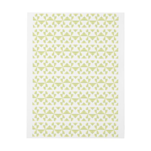 Sage Pinwheels Omwikkelbaar Adreslabel (Vel)