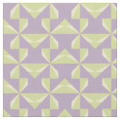 Sage Pinwheels op Plum Paars Stof (Close Up)