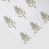 Sage-plant botanische Waterverf Tissuepapier (Detail)