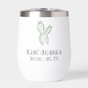 Sage Prickly Pear Cactus Bachelorette Favor