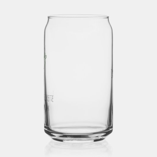 Sage Prickly Pear Cactus Bruidsfeest Favor Blikvorm Glas (Links)